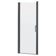 A-Collection Imber Dusjdør Rett 70-100 Svart matt / 100cm / Klart glass A-collection Dusjvegg AH-6312018