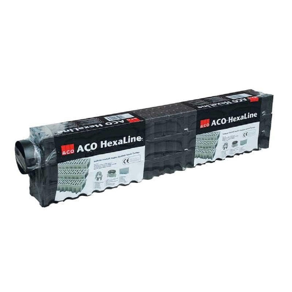 Aco HexaLine Garasjepakke 3meter Aco Avløpsrenne GRO-3418076