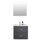 Alterna Malin Møbelpakke 3-i-1 Grå matt / 56cm Alterna Møbelpakke bad BD-7011656