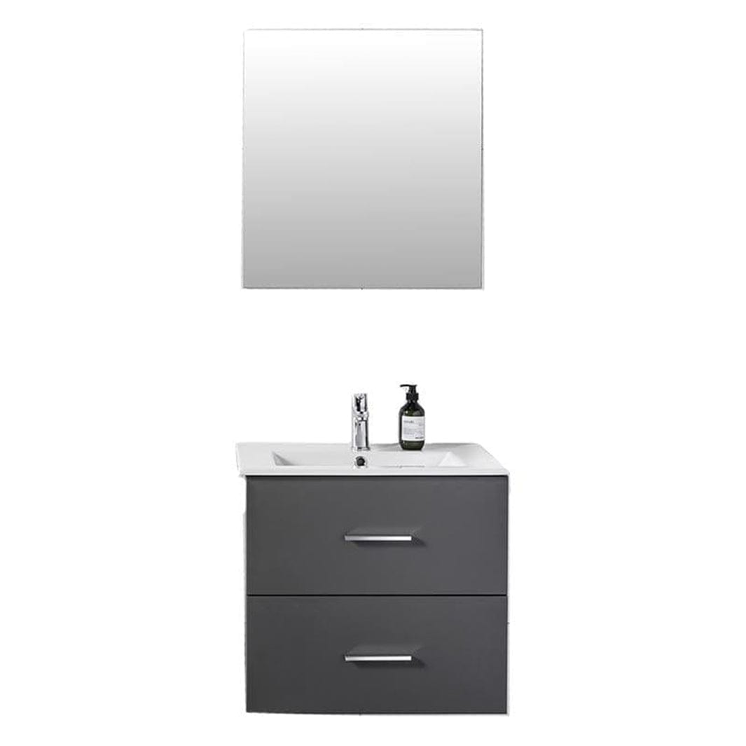 Alterna Malin Møbelpakke 3-i-1 Grå matt / 56cm Alterna Møbelpakke bad BD-7011656