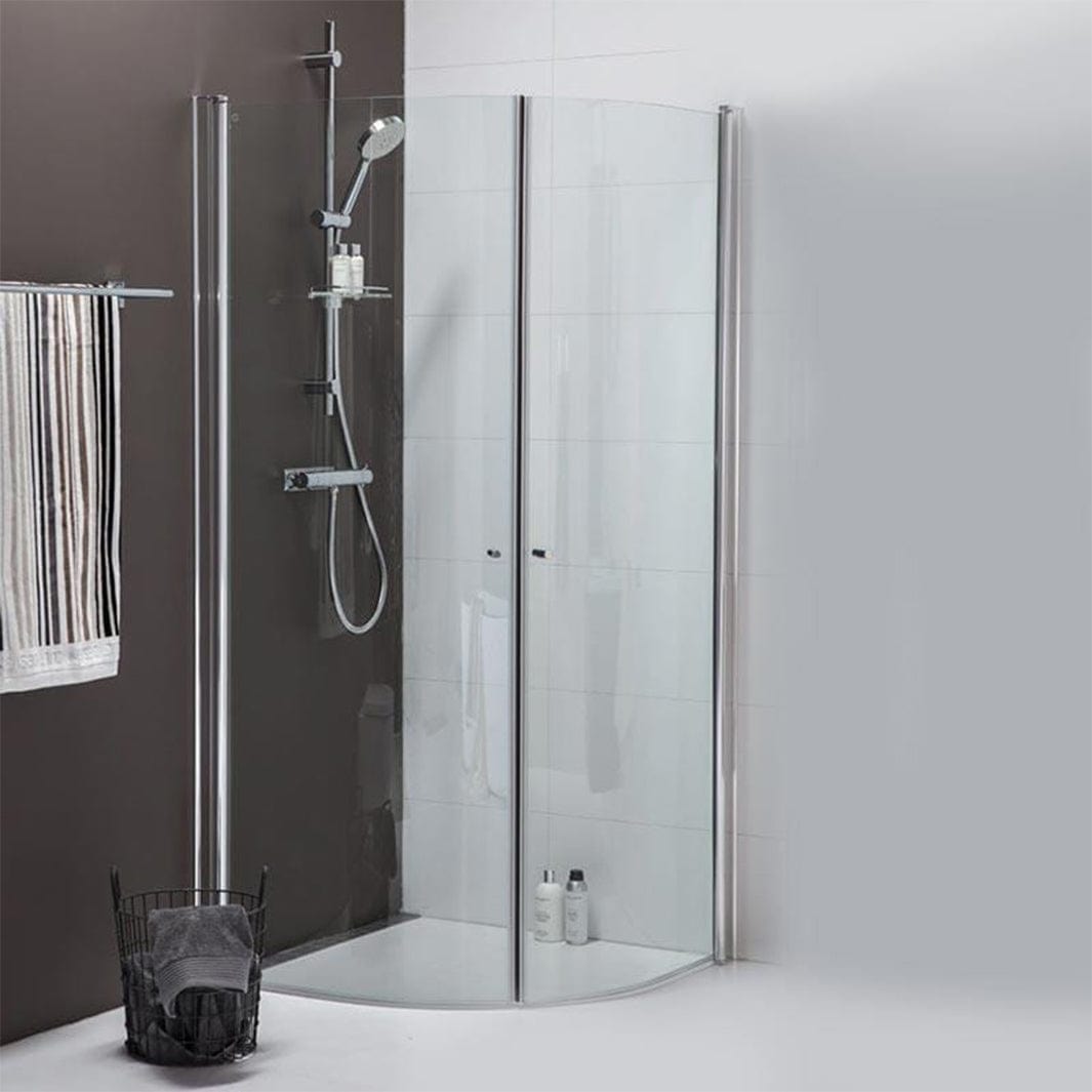 Alterna Picto Dusjhjørne Buet Krom / 78x78cm / Klart glass Alterna Dusjhjørne BD-6310617