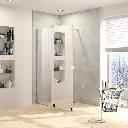 Alterna PureDay Speilglass Walk-in Dusj B110-140cm