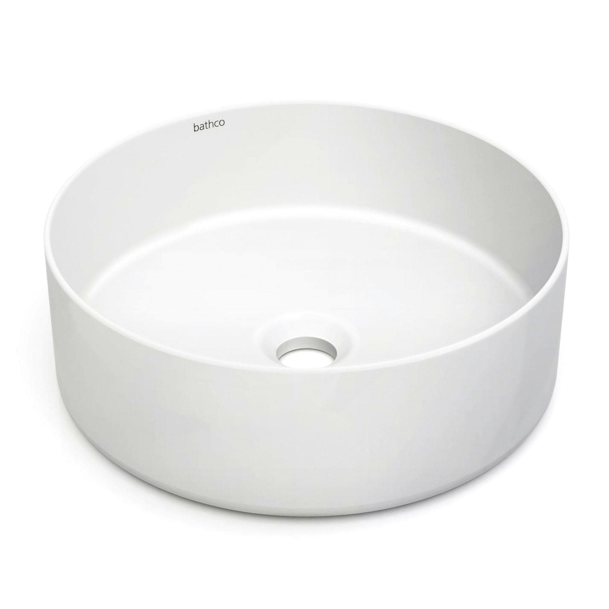 Bathco Dinan Bolleservant Ø38cm - porselen Hvit matt Bathco Bolleservant KO-4151