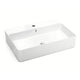 Bathco Santona Porselensservant B45-60cm Hvit / 60cm Bathco Baderomsservant KO-4127