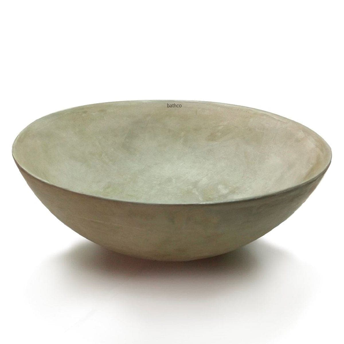 Bathco Sicilia Gris Claro Bolleservant Ø40cm - mikrosement Lys grå Bathco Bolleservant KO-1502MC