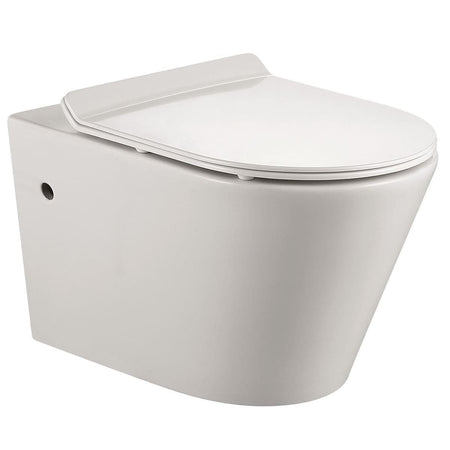 Reservedel: Bathco Sintra Toalettsete Hvit - Soft-Close