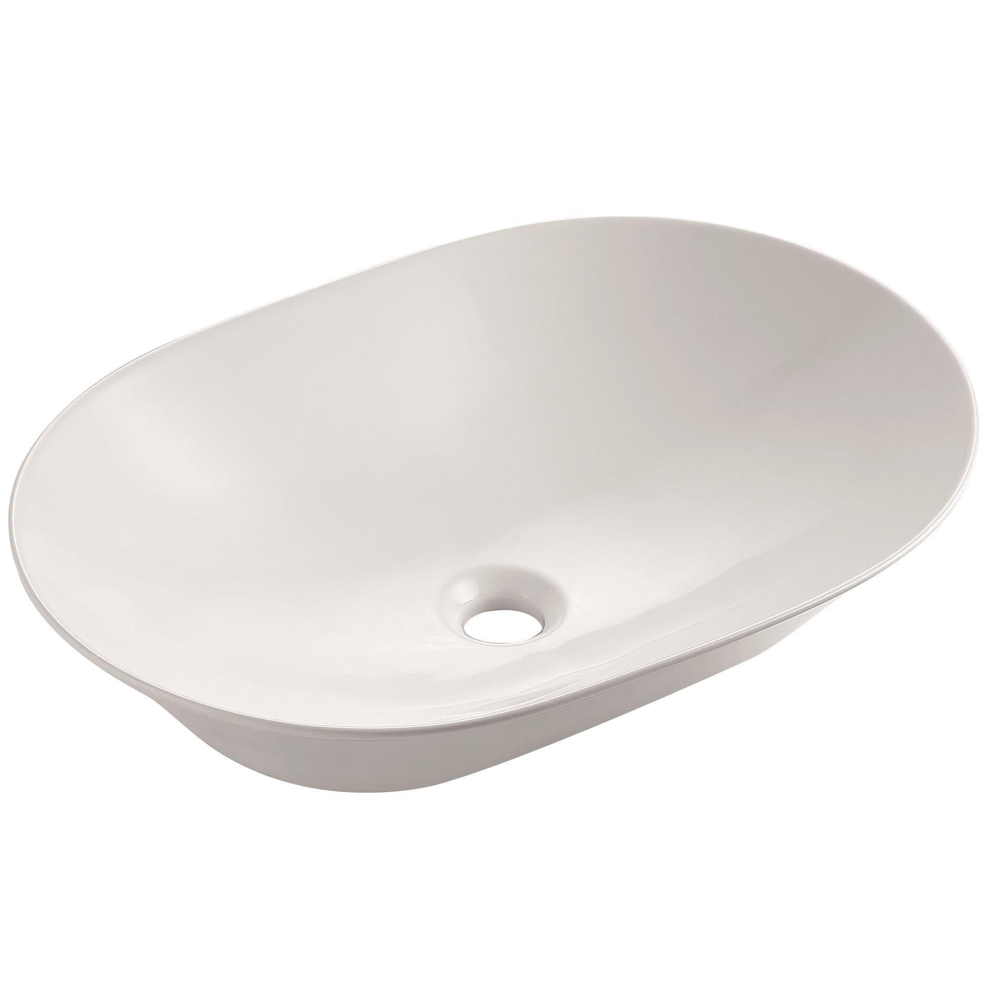 Bathco Toulouse Bolleservant B59x42cm - porselen Hvit Bathco Bolleservant KO-4037N
