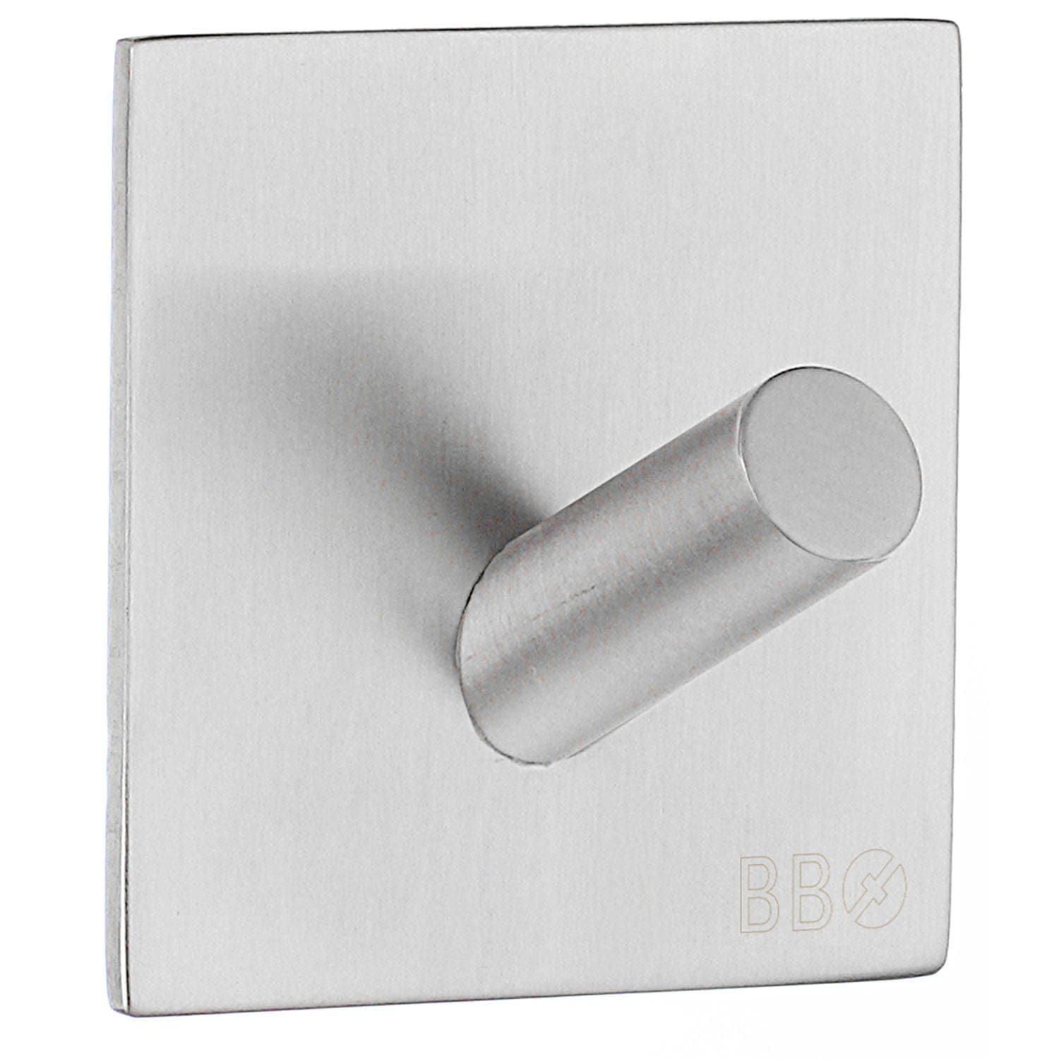 Beslagsboden Enkel Krok 1092 - selvklebende Matt krom Beslagsboden Knagger SM-B1092