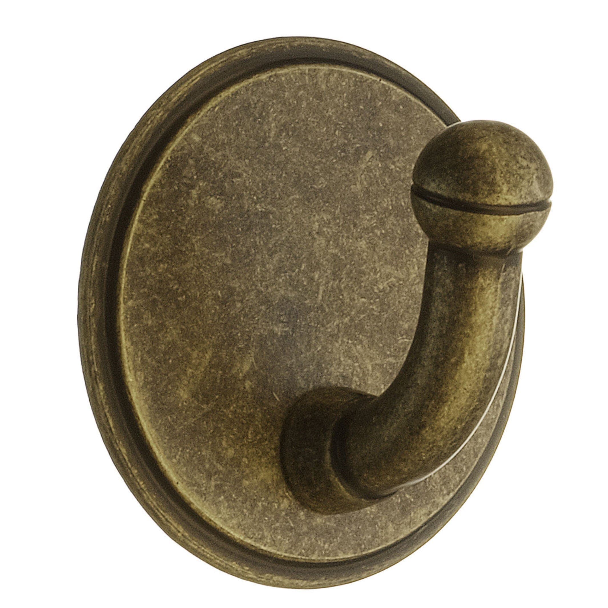 Beslagsboden Enkel Krok 1120 - selvklebende Antikk messing Beslagsboden Knagger SM-BA1120