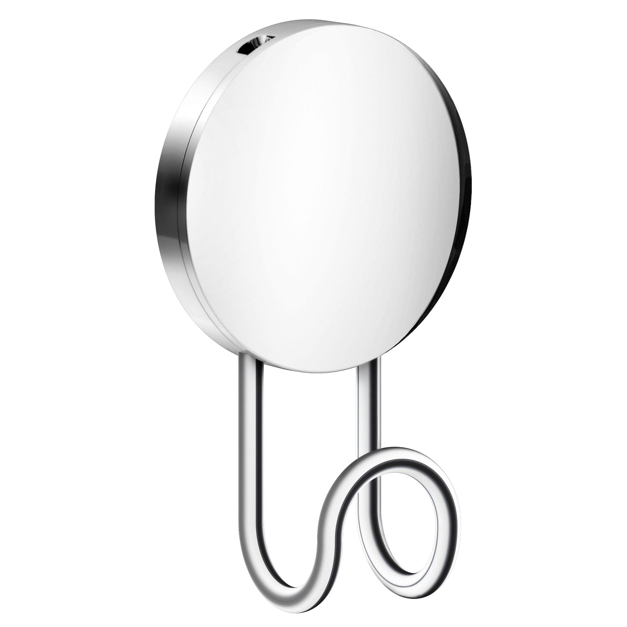 Beslagsboden enkel krok 355 - selvklebende Krom Beslagsboden Knagger SM-BK355