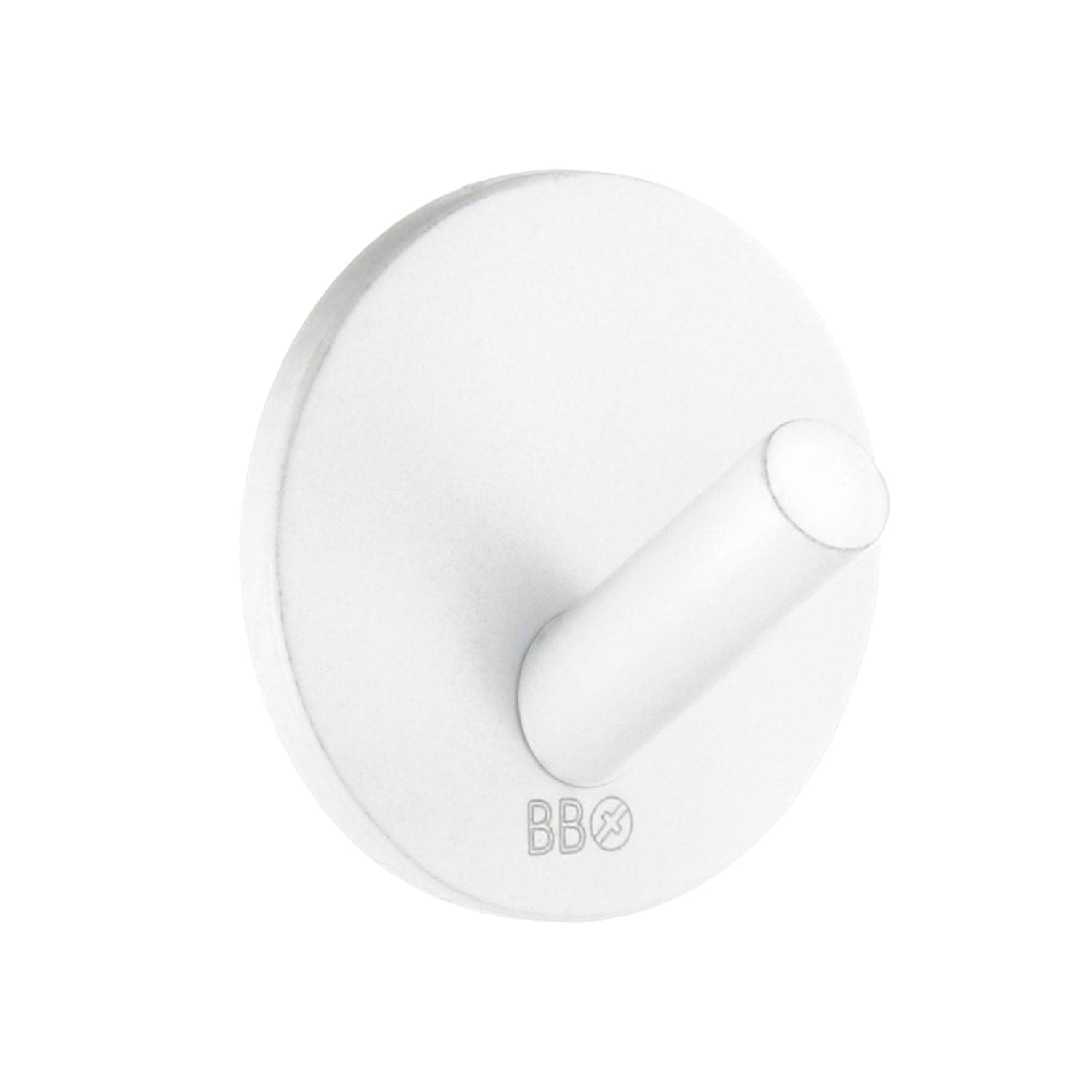 Beslagsboden Krok 1080 - selvklebende Hvit Beslagsboden Knagger SM-BX1080