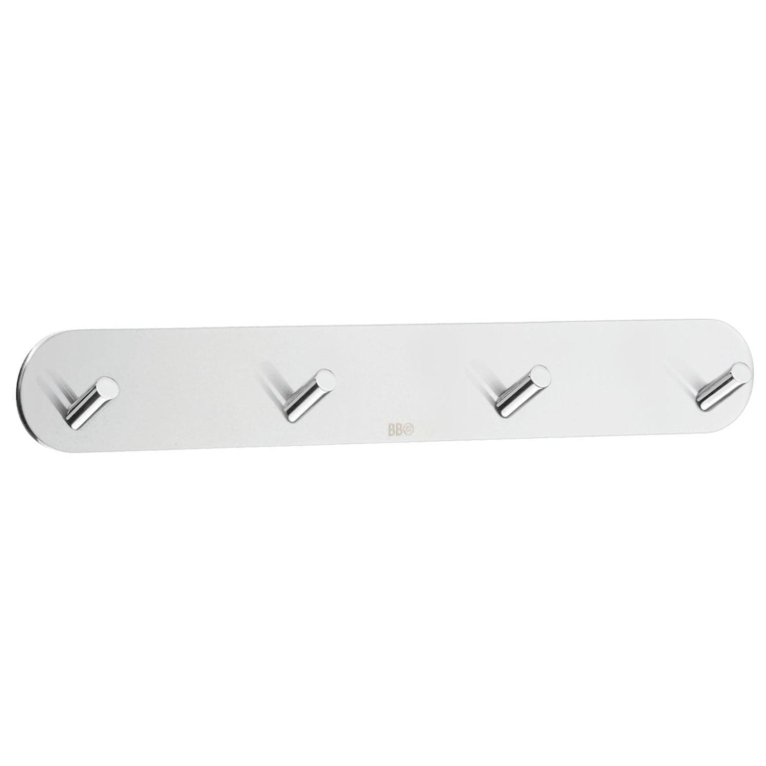 Beslagsboden Kroklist 4 Kroker 1083 - selvklebende Krom Beslagsboden Knagger SM-BK1083