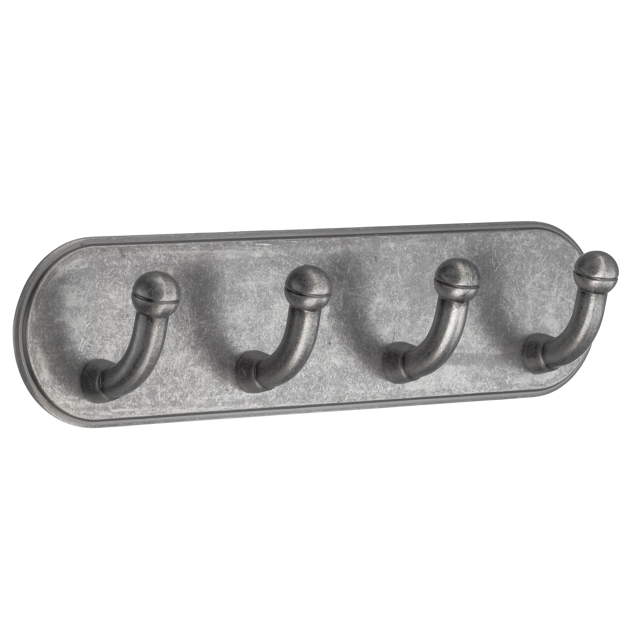 Beslagsboden Kroklist 4 Kroker 1124 - selvklebende Tinn Beslagsboden Knagger SM-BA1124