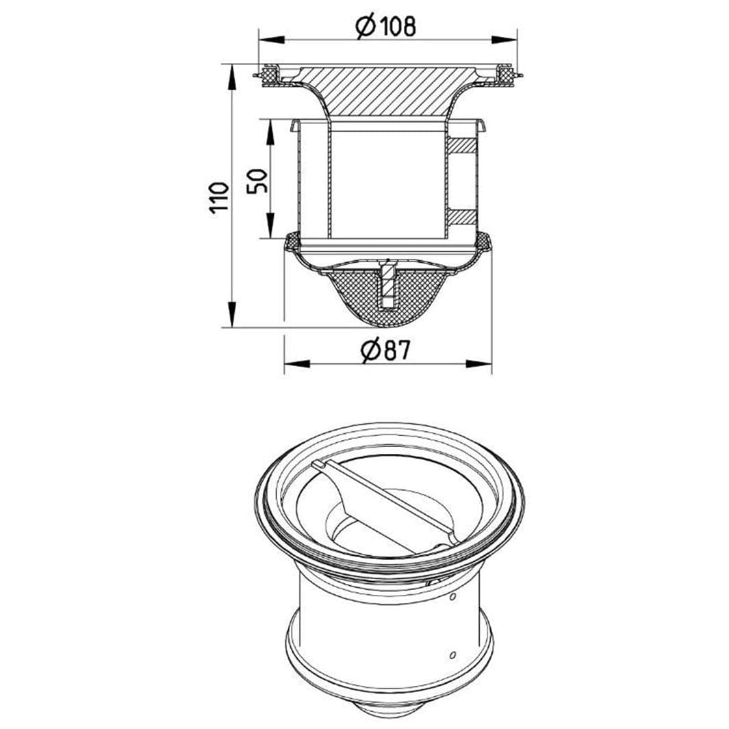 Sluk Med Vannlas () Sluk Med Vannlas