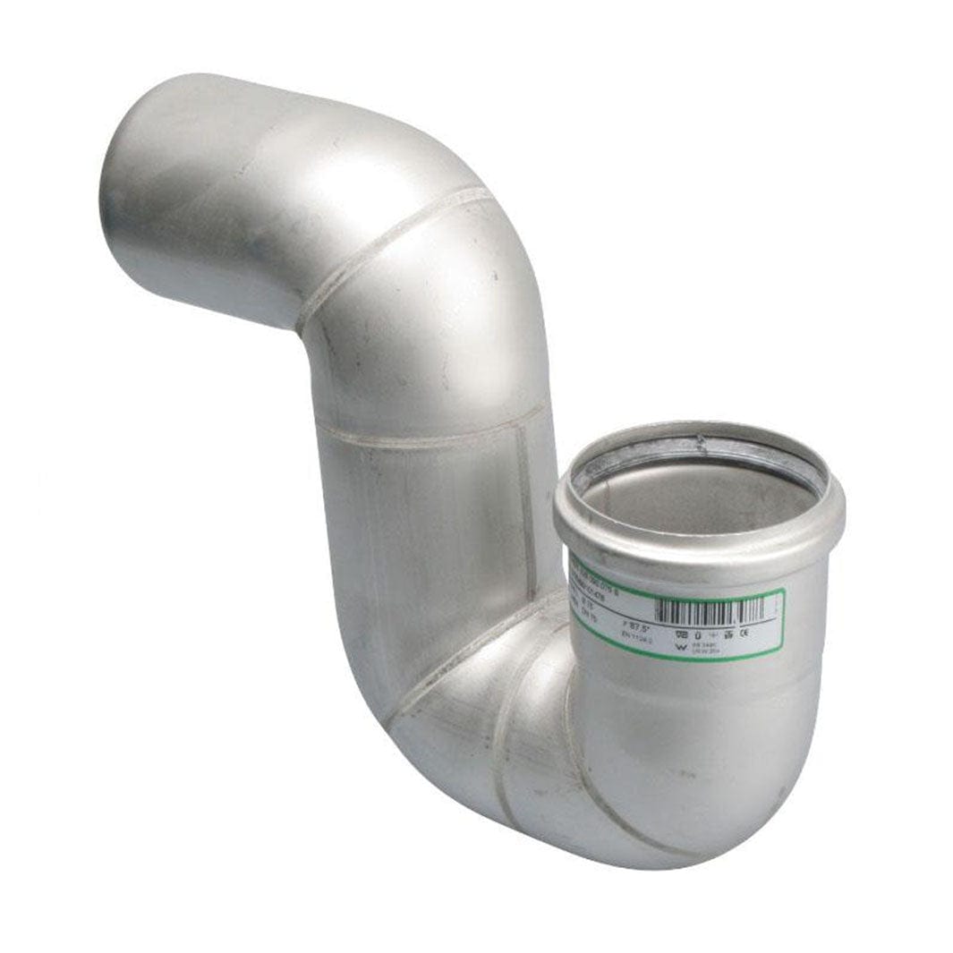 Blucher p-vannlås 87,5° type 525 75mm Blucher Tilbehør sluk AH-3395042