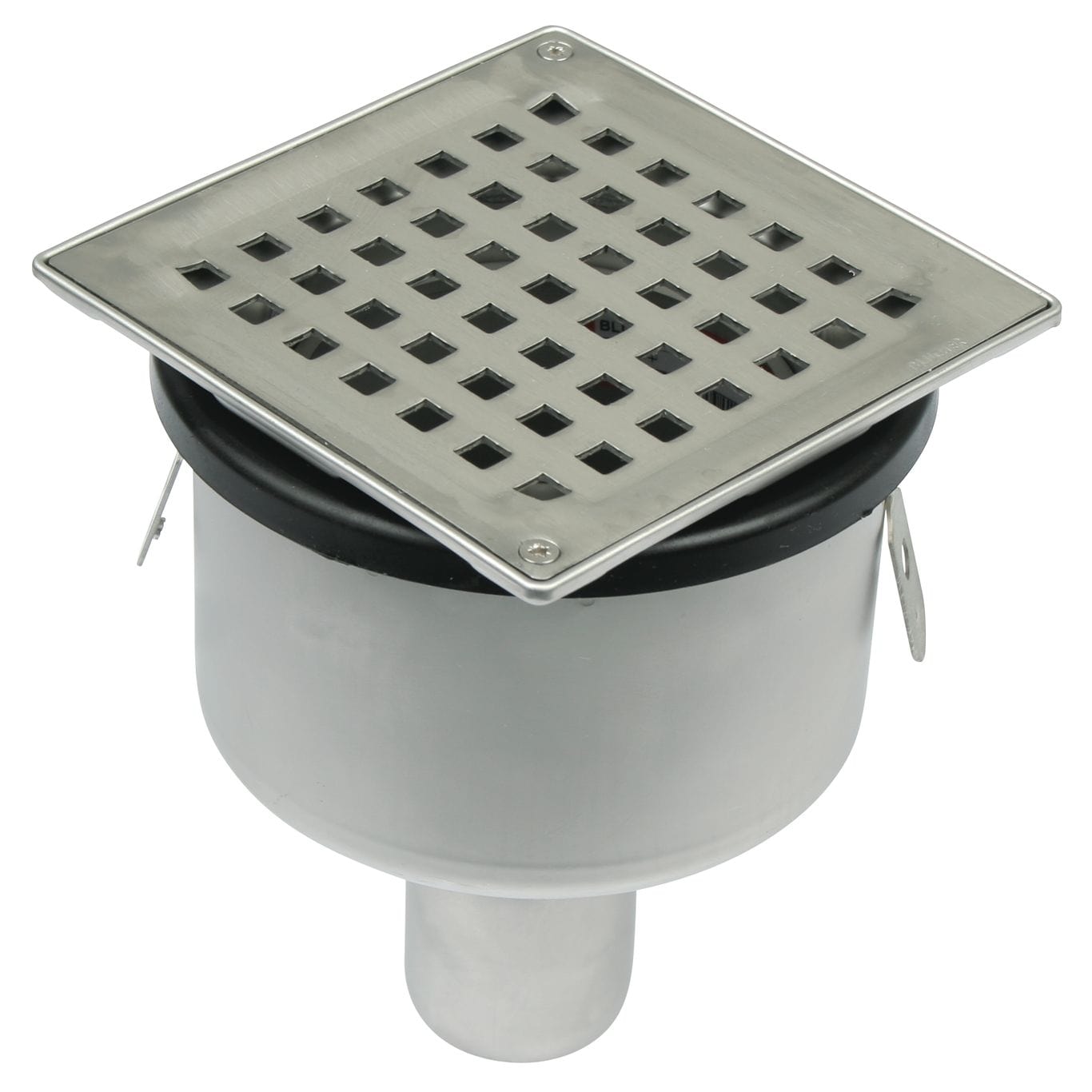 Blucher square boligsluk type 150 50mm Blucher Gulvsluk AH-150.300.050