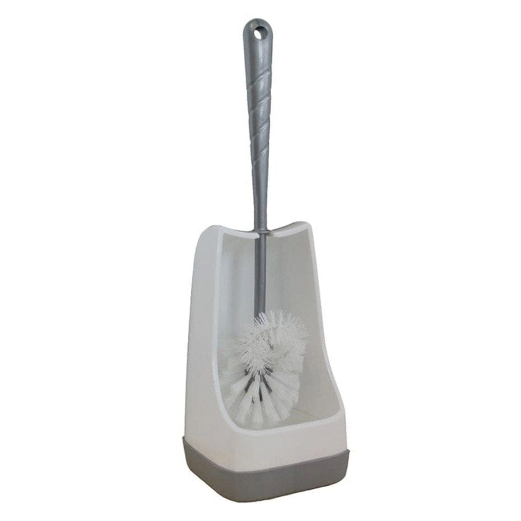 Burstenmann Stand toalettbørste med randbørste Hvit Esbada Toalettrullholder CO-L209801