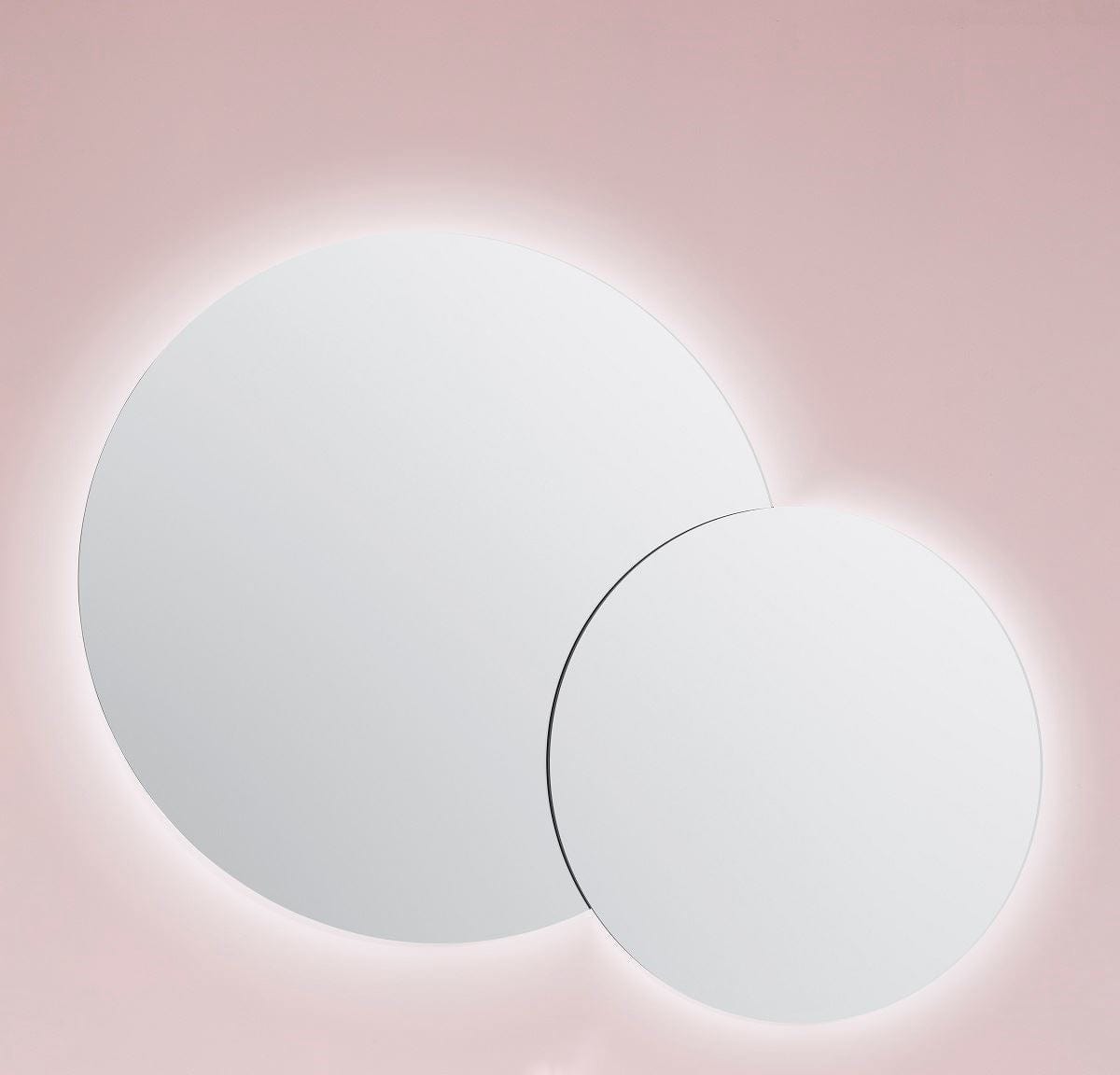 Cassøe Livorno Dobbelt Speil B112cm med LED lys Høyre Cassøe Baderomsspeil KO-LivornoH