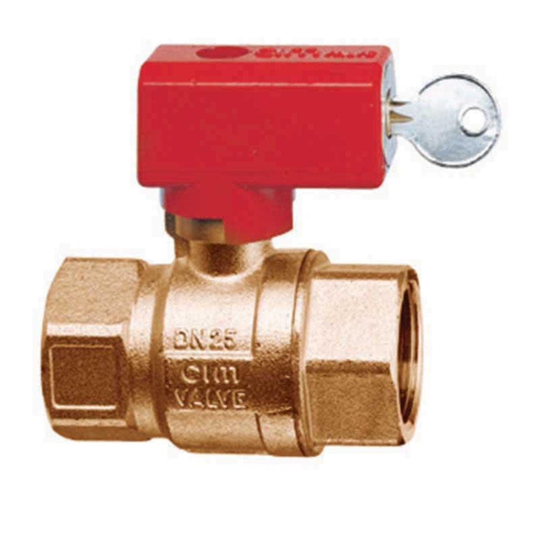 Cim 12 CRSI Kuleventil med Lås Cimberio Kuleventil