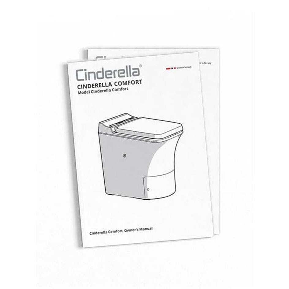 Cinderella Comfort Forbrenningstoalett - uten installasjonskit Cinderella Forbrenningstoalett CI-101871