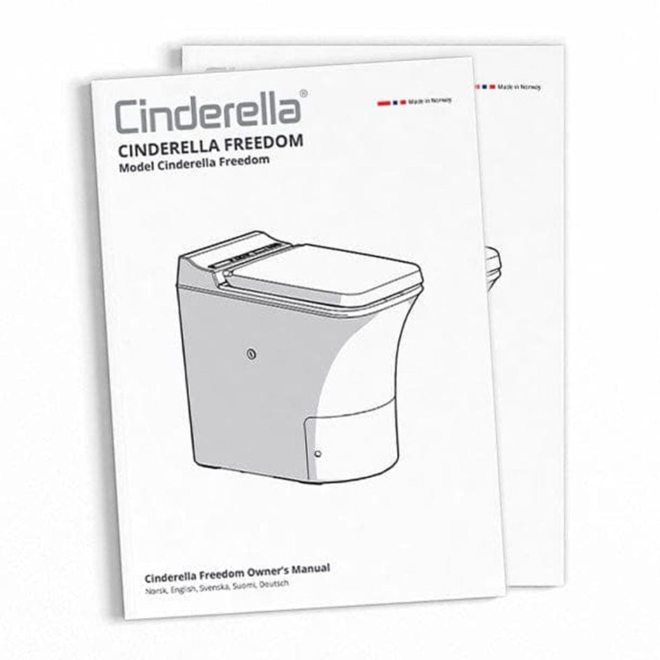 Cinderella Freedom Forbrenningstoalett - uten installasjonskit Cinderella Forbrenningstoalett CI-101884