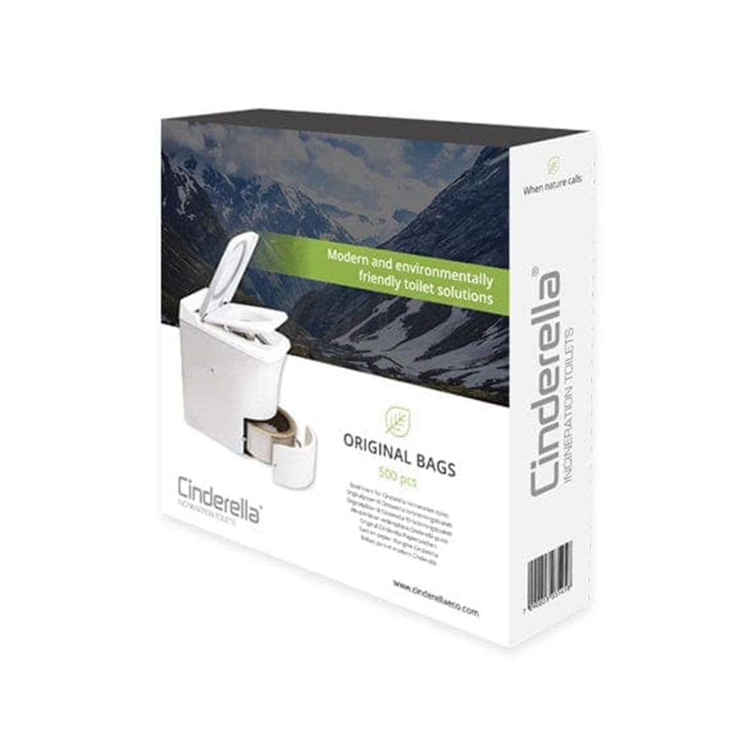 Cinderella Originale Toalettposer 500 stk Cinderella Forbrenningstoalett CI-100820