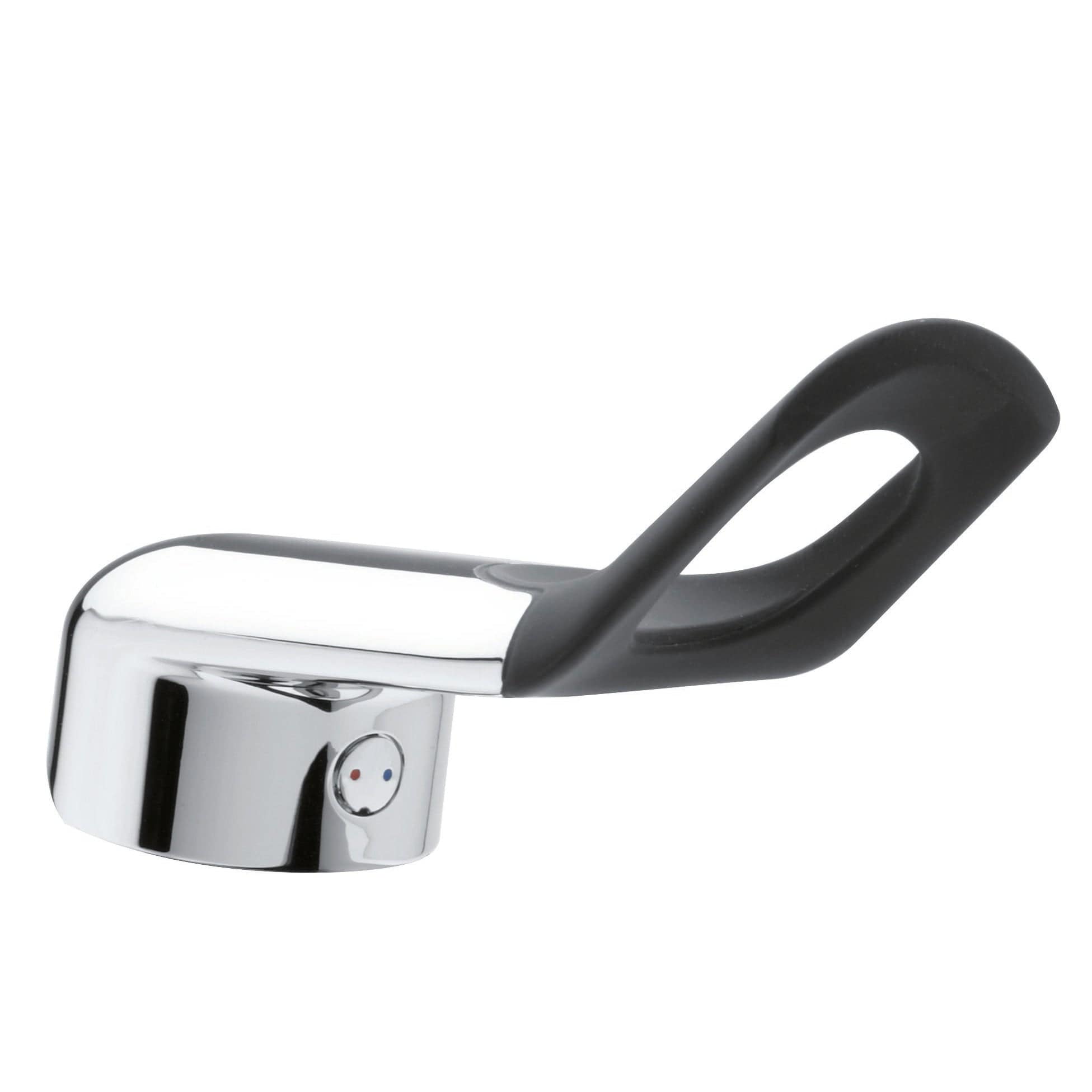 Damixa Clover Easy hendel, krom/sort - servant Krom Damixa Tilbehør blandebatteri KO-4845174