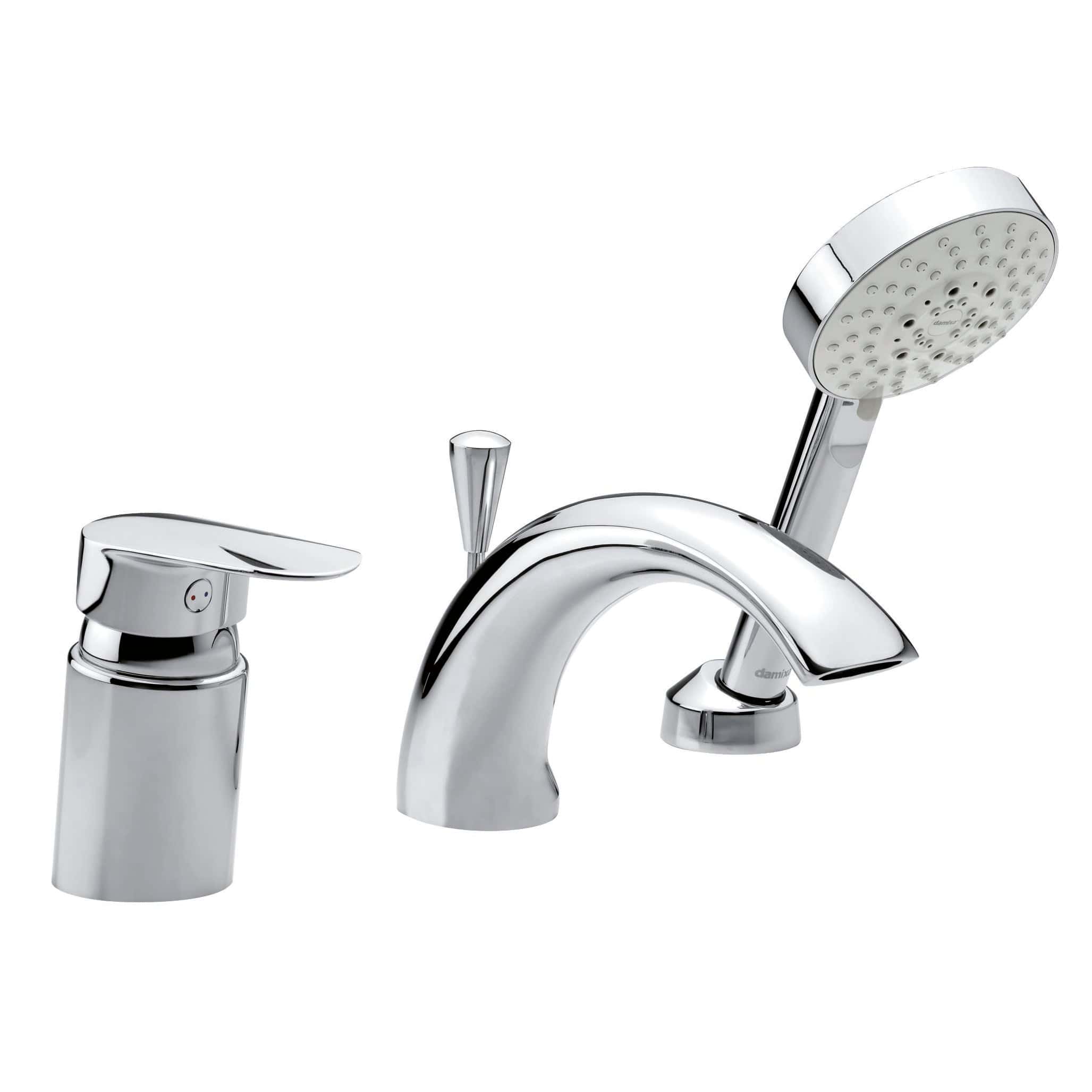 Damixa Clover Karkantarmatur 3-hulls Krom Damixa Karkantbatteri KO-6001300