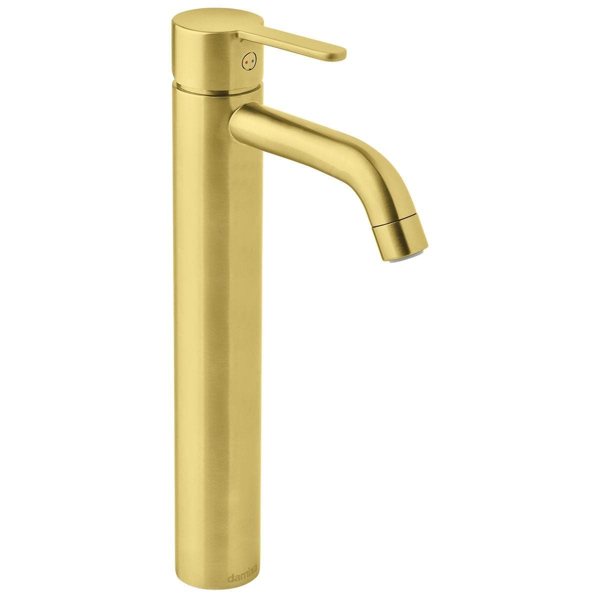 Damixa Silhouet Høy Servantbatteri Børstet messing Damixa Servantbatteri KO-7401379