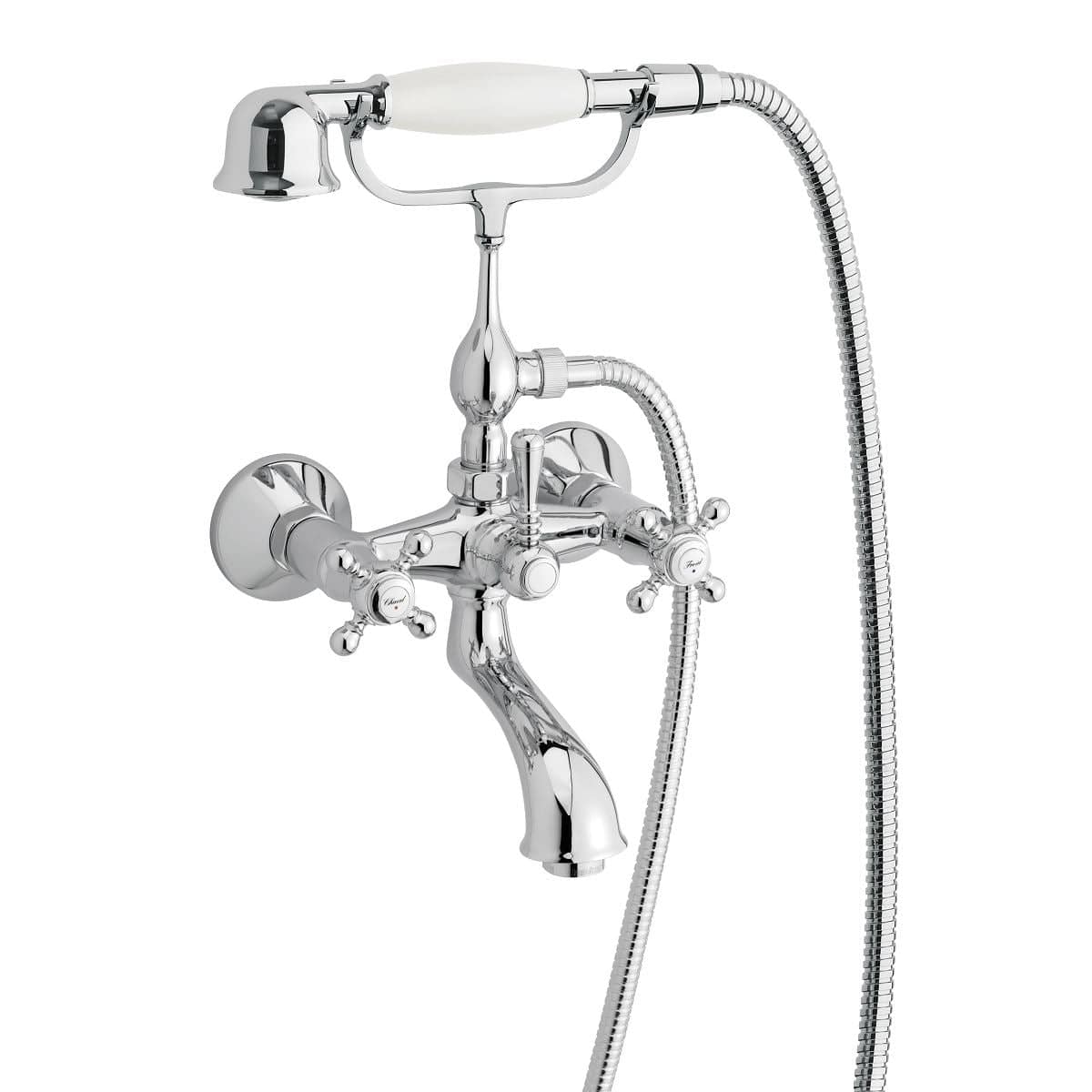 Damixa Tradition Badekararmatur m/Dusjhode Krom Damixa Badekararmatur KO-3702500