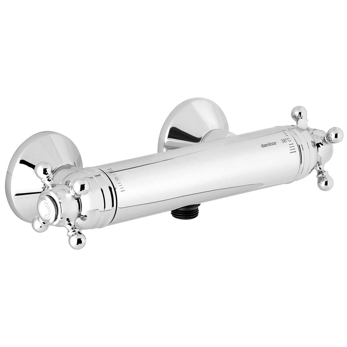 Damixa Tradition Dusjbatteri Krom Krom Damixa Dusjbatteri KO-3740300