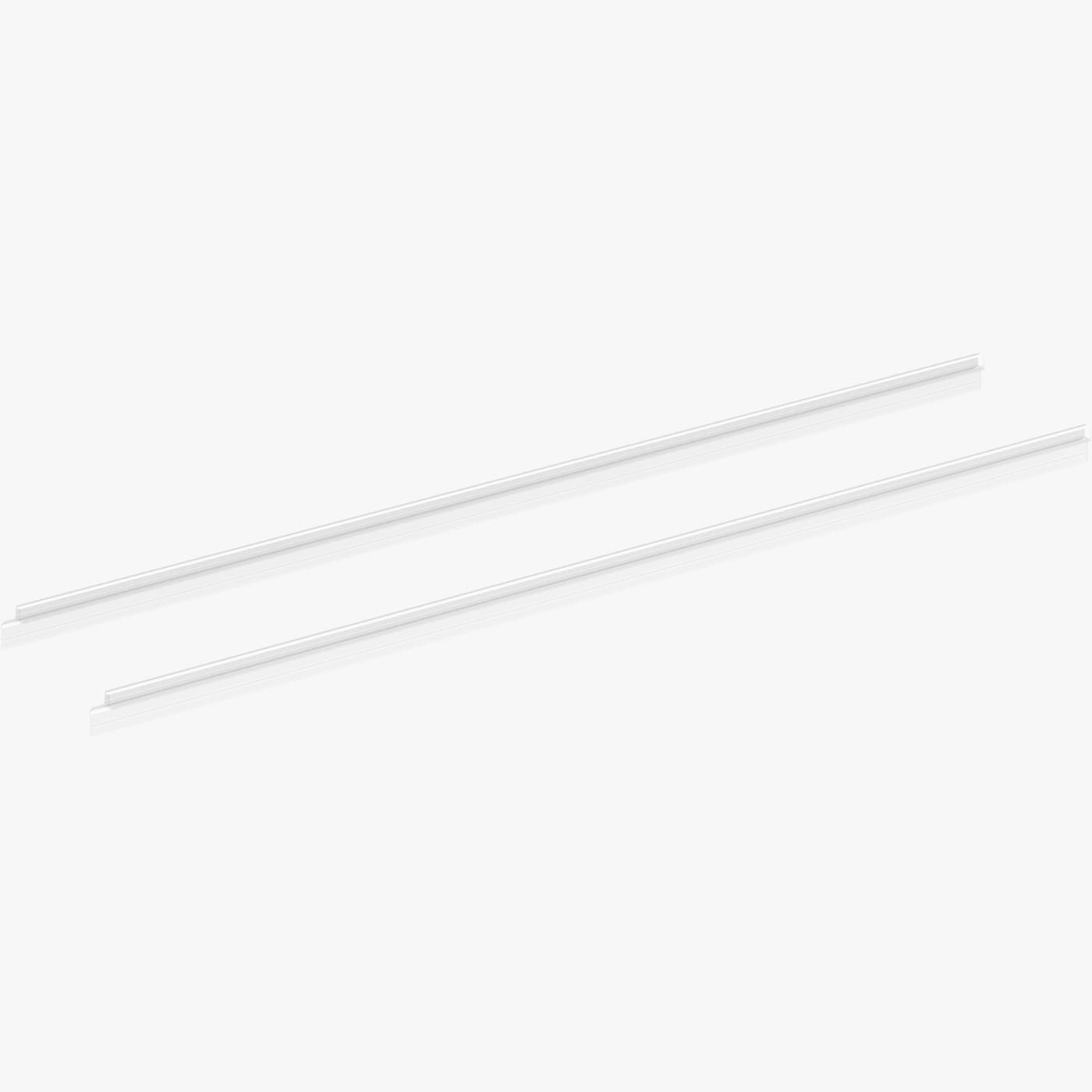 Dansani Match Drypplist ekstra høy H28mm til rette dører - 2 stk Transparent Dansani Reservedel dusj DA-1600560