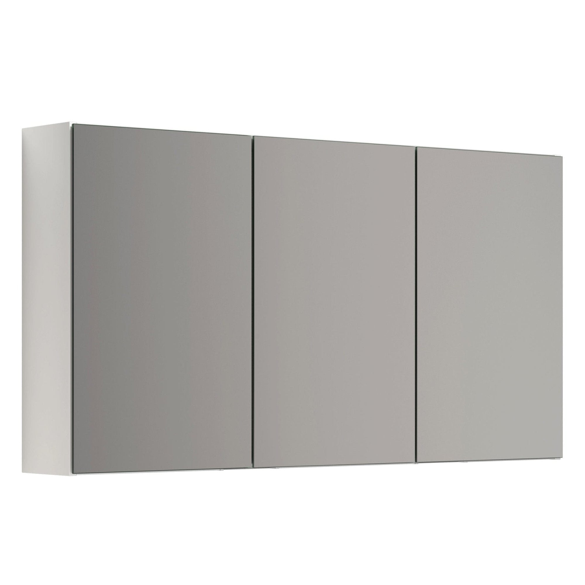 Dansani Mido+ Select Speilskap 3 dører uten lamper B120xH64cm Hvit høyglans / 120cm Dansani Speilskap DA-S673-112