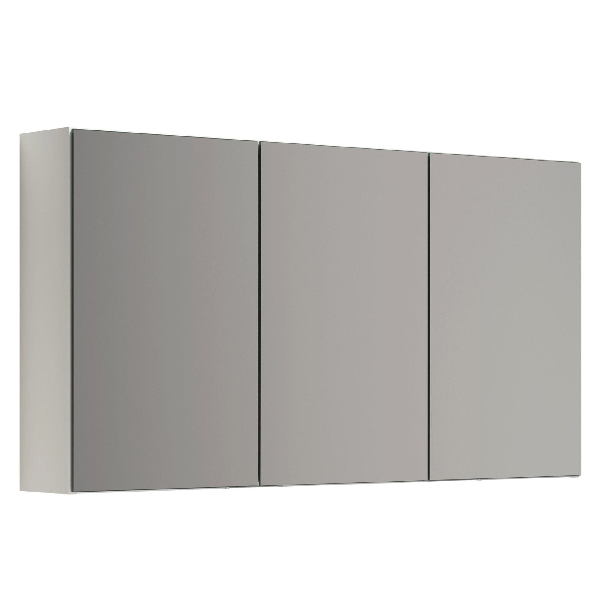 Dansani Mido+ Select Speilskap 3 dører uten lamper B120xH64cm Hvit matt / 120cm Dansani Speilskap DA-S673-110