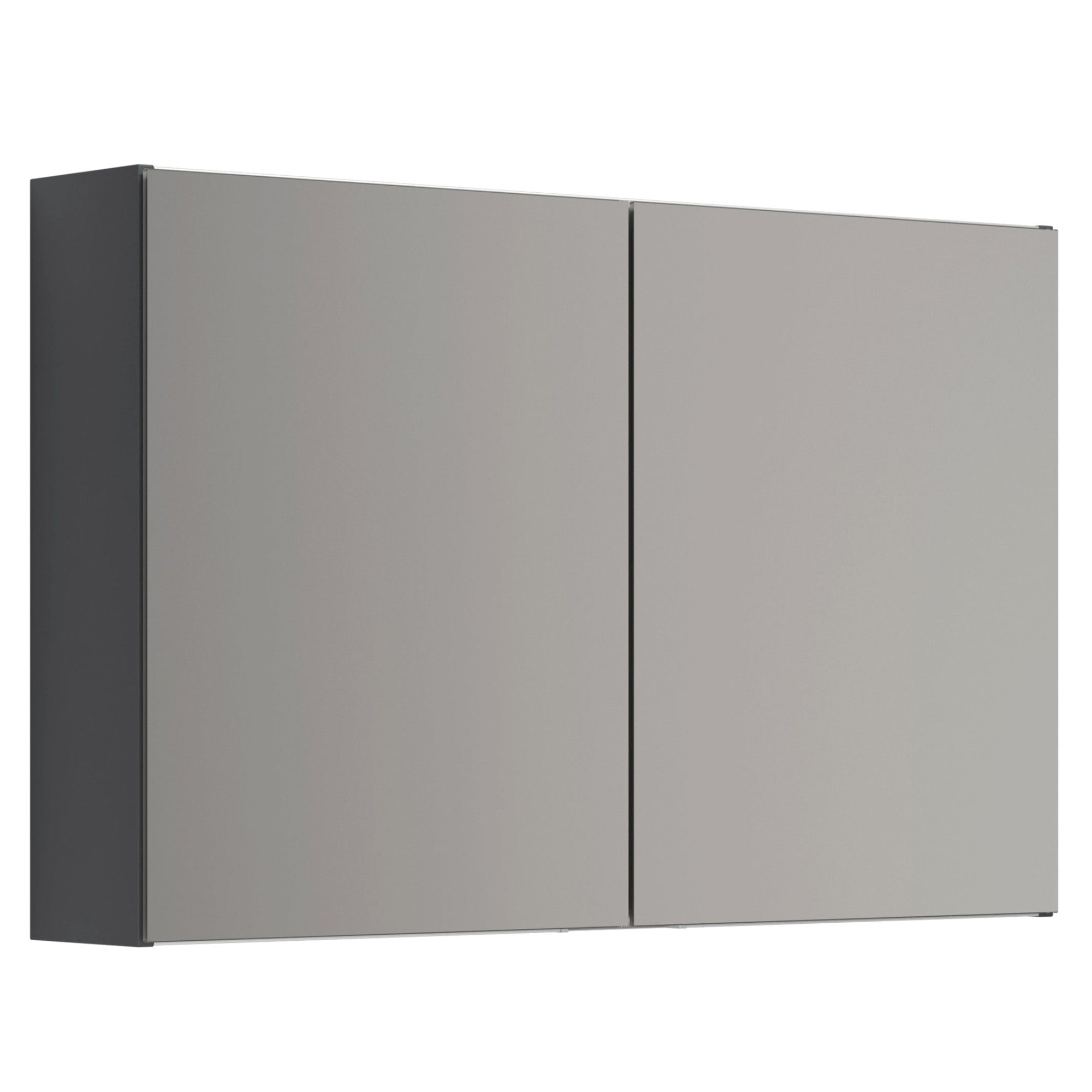 Dansani Mido+ Select Speilskap uten lamper B50-120xH64cm Grå matt / 100cm Dansani Speilskap DA-S670-103