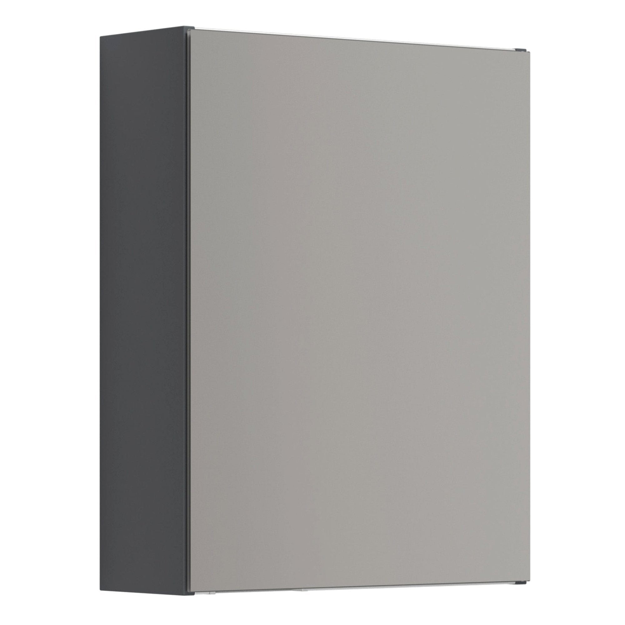 Dansani Mido+ Select Speilskap uten lamper B50-120xH64cm Grå matt / 50cm Dansani Speilskap DA-S675-103