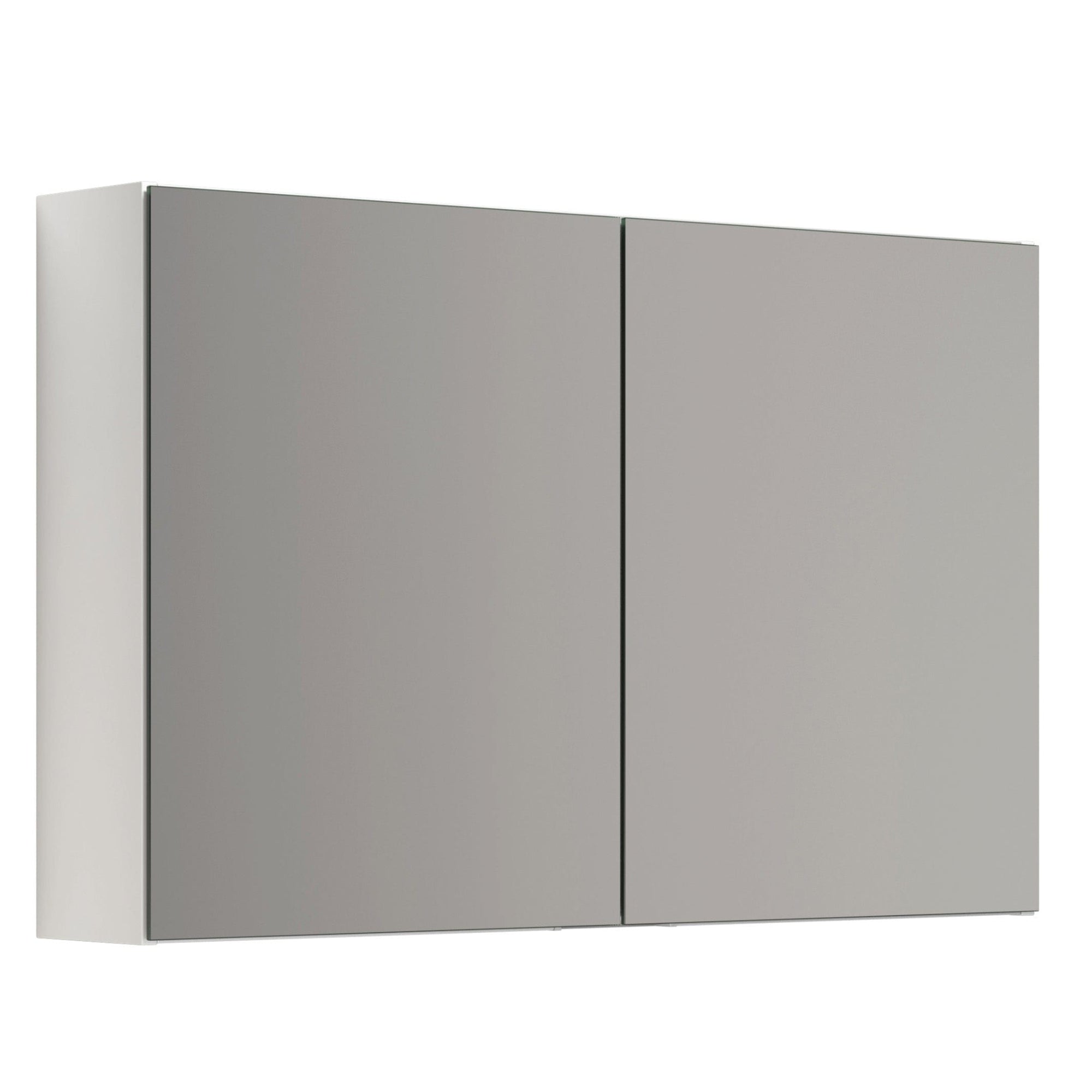 Dansani Mido+ Select Speilskap uten lamper B50-120xH64cm Hvit høyglans / 100cm Dansani Speilskap DA-S670-112