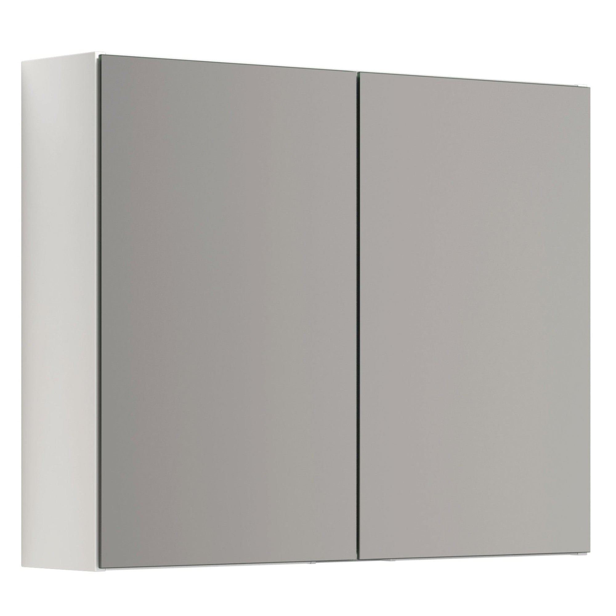 Dansani Mido+ Select Speilskap uten lamper B50-120xH64cm Hvit høyglans / 80cm Dansani Speilskap DA-S678-112