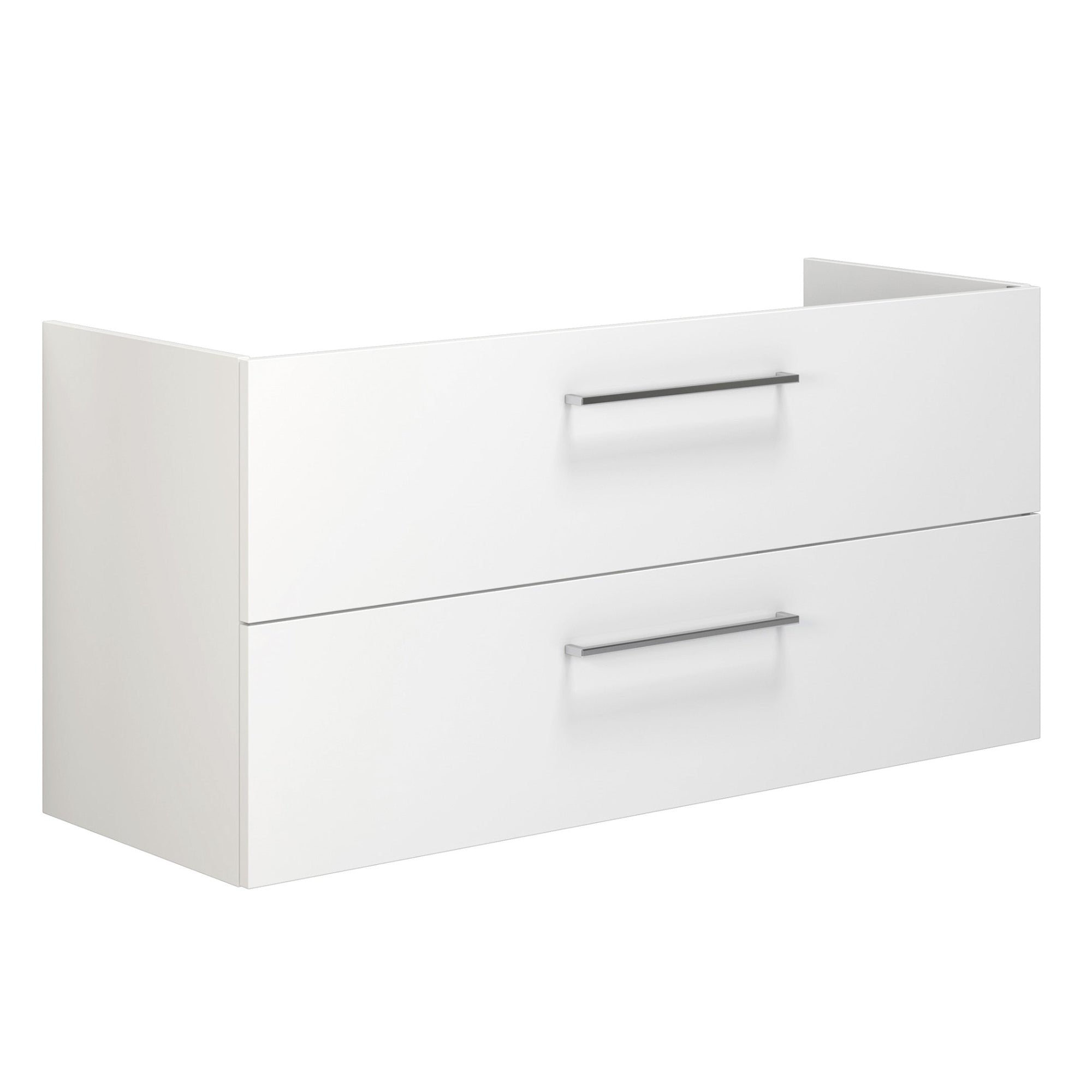 Dansani Mido+ Servantskap 2 Skuffer B60-120xD44cm uten servant Hvit høyglans / 120cm Dansani Servantskap DA-P17-1012