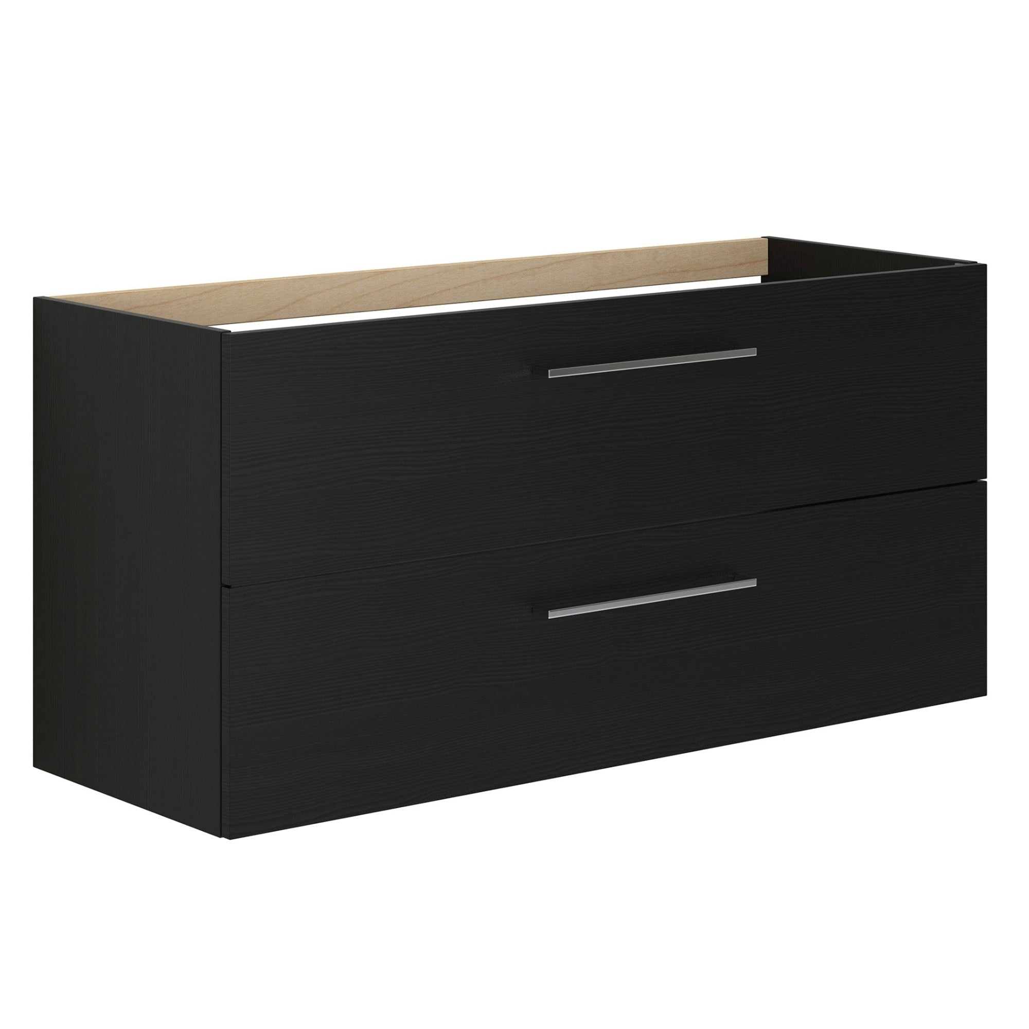 Dansani Mido+ Servantskap 2 Skuffer B60-120xD44cm uten servant Svart struktur / 120cm dobbel Dansani Servantskap DA-P13-1029