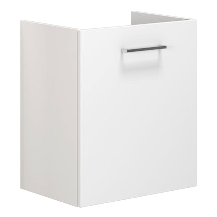 Dansani Mido+ Slim Servantskap 1 dør B50xD35cm uten servant Hvit høyglans / 50cm / Høyre Dansani Servantskap DA-P01-1112