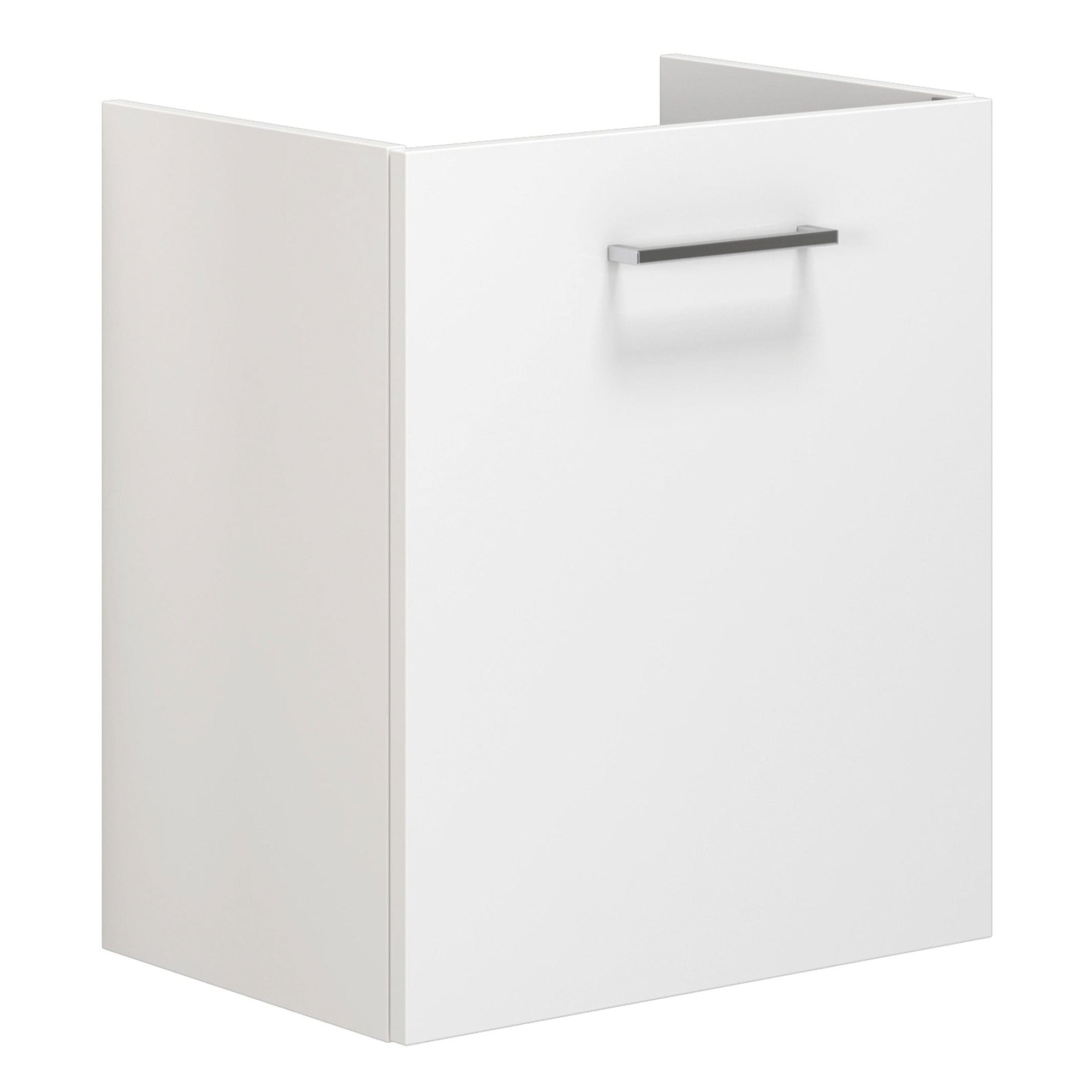 Dansani Mido+ Slim Servantskap 1 dør B50xD35cm uten servant Hvit høyglans / 50cm / Høyre Dansani Servantskap DA-P01-1112