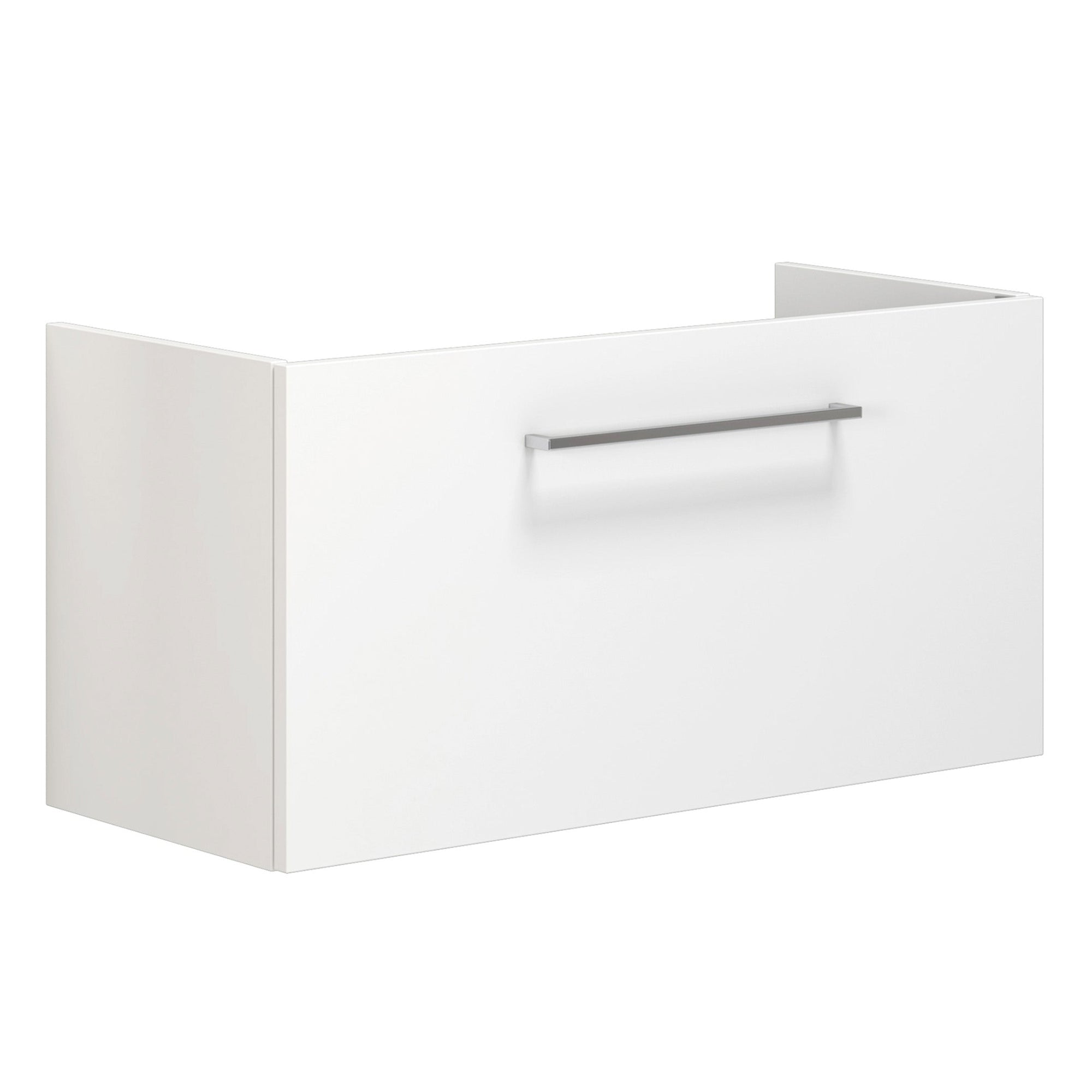 Dansani Mido+ Slim Servantskap 1 Skuff B50-80xD35cm uten servant Hvit høyglans / 80cm Dansani Servantskap DA-P23-1012