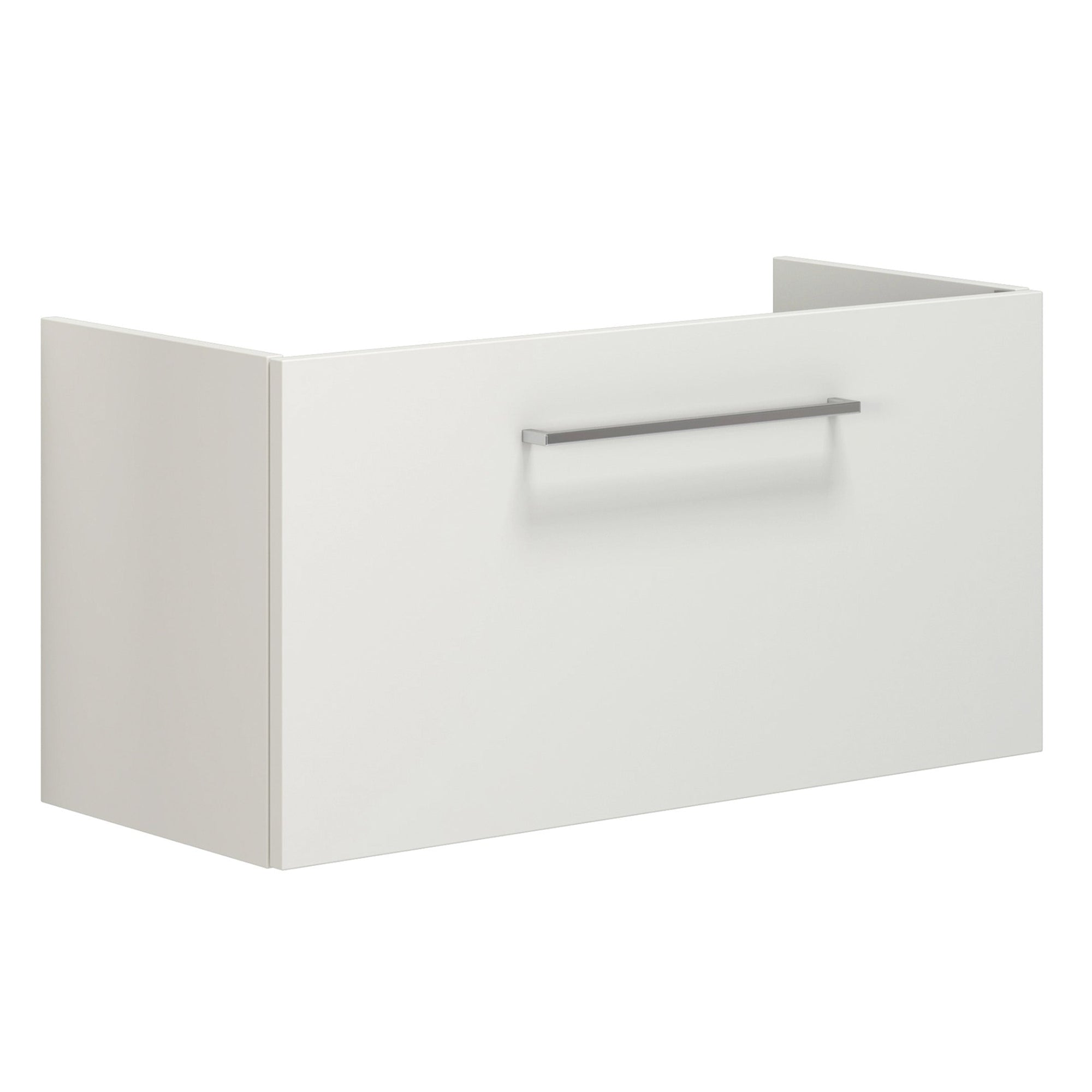 Dansani Mido+ Slim Servantskap 1 Skuff B50-80xD35cm uten servant Hvit matt / 80cm Dansani Servantskap DA-P23-1010