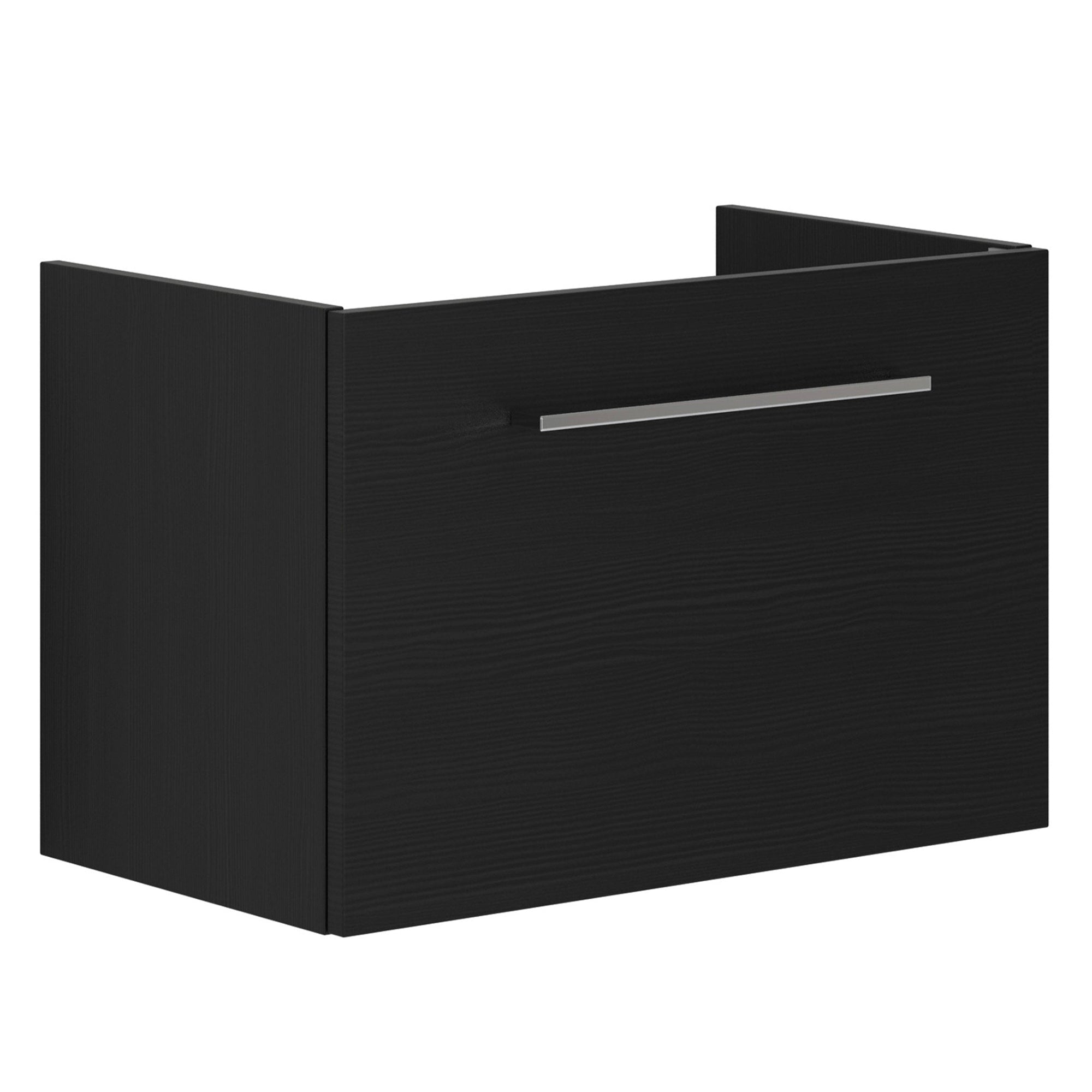 Dansani Mido+ Slim Servantskap 1 Skuff B50-80xD35cm uten servant Svart struktur / 60cm Dansani Servantskap DA-P22-1029