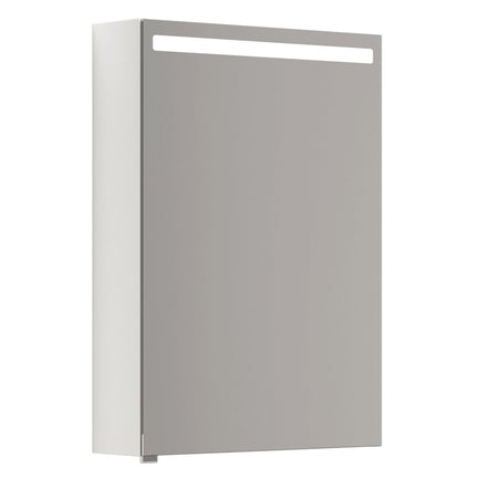 Dansani Mido+ Top Speilskap LED B50-80xH70,4cm Hvit høyglans / 50cm Dansani Speilskap DA-S515-112