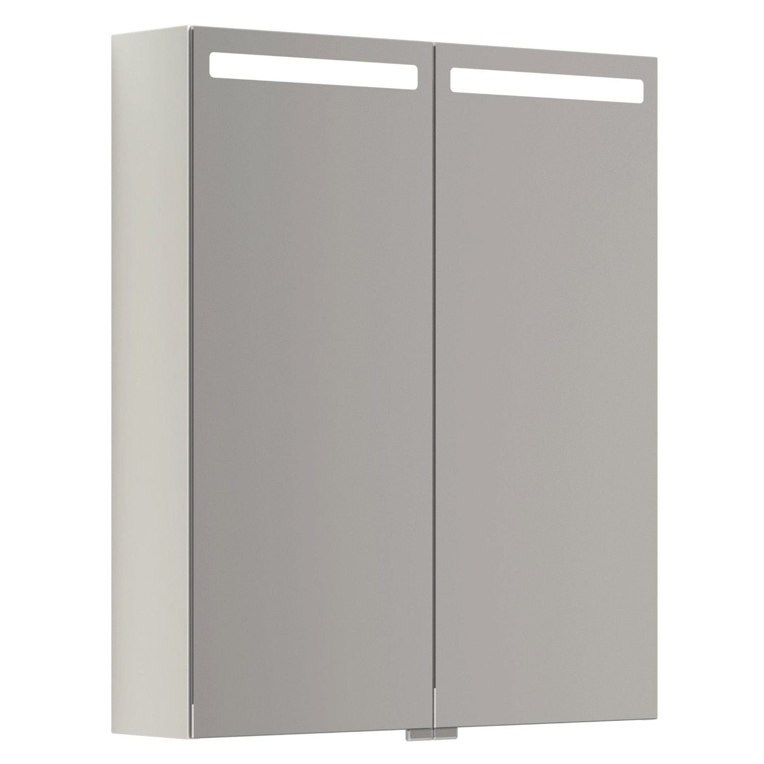 Dansani Mido+ Top Speilskap LED B50-80xH70,4cm Hvit matt / 60cm Dansani Speilskap DA-S516-110