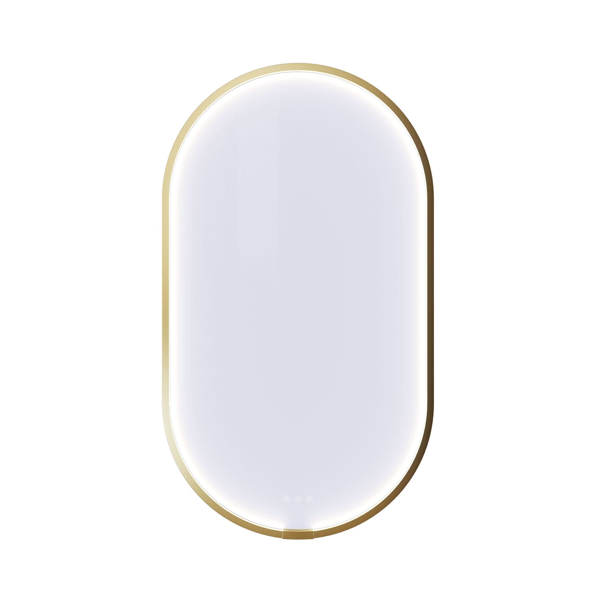 Dansani Moon Oval Rammespeil LED B60xH105cm Dansani Baderomsspeil