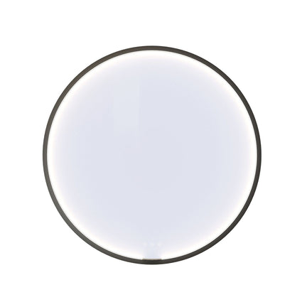 Dansani Moon Rammespeil LED - Ø75/90cm Svart matt / 75cm Dansani Baderomsspeil DA-S827-028