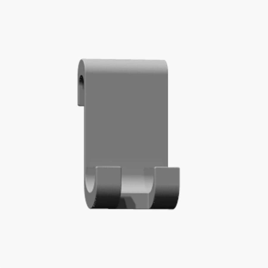 Dansani Universal Silikonkrok 2 stk Lys grå Dansani Knagger DA-1600013